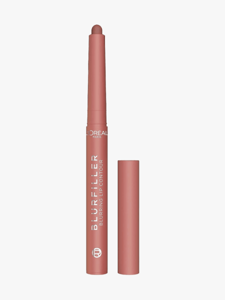 L’Oreal Blurfiller Blurring Lip Contour in branded component on a light gray background